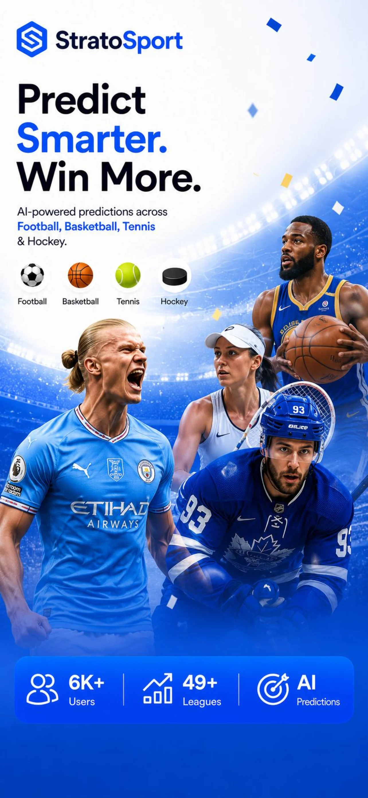 AI Football Tips: StratoSport screenshot